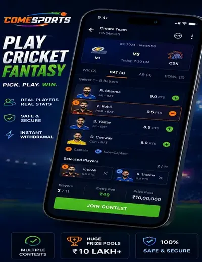 AVIATOR24 (aviator 24bet) fantasy cricket & matchday visual 2